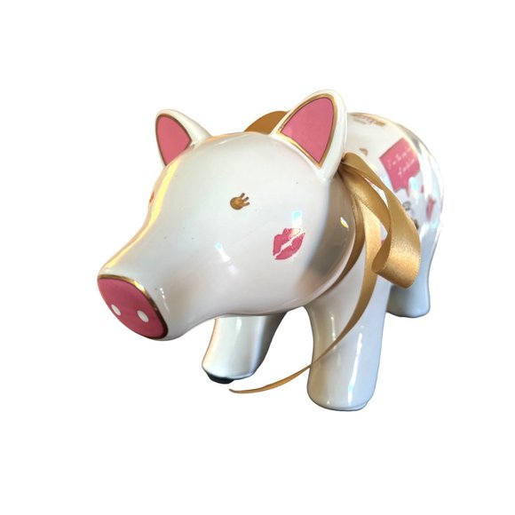 Benefit Cosmetics Piggy Bank 2014 Make Up Designer Ceramic - Picture 2 of 7